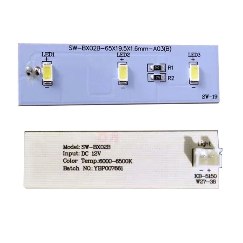 G8TA Replaceable ZBE2350HCA Refrigerator LED Light Board Good Light Exposure