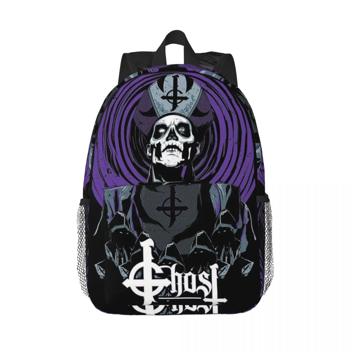 

Рюкзак Ghost Heavy Metal Band, Лидер продаж, рюкзак большой емкости для мальчиков и девочек, сумки на плечо для мужчин, женщин, детей, школьная сумка