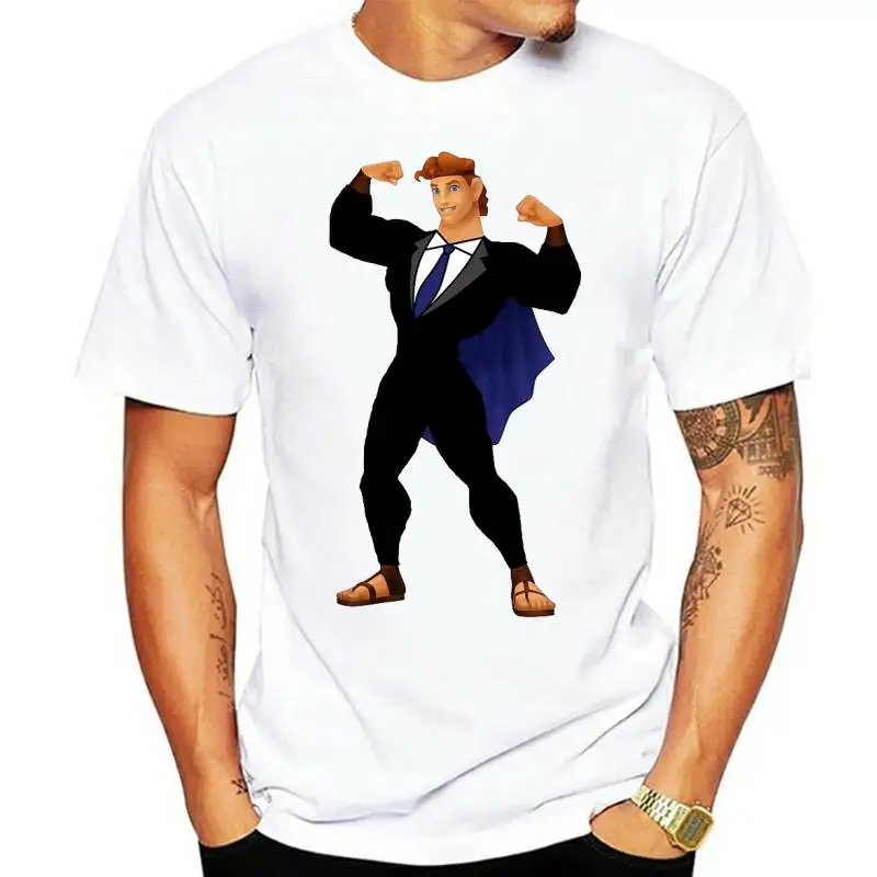 Men tshirt Hercules in a Suit Unisex T Shirt women T-Shirt tees top