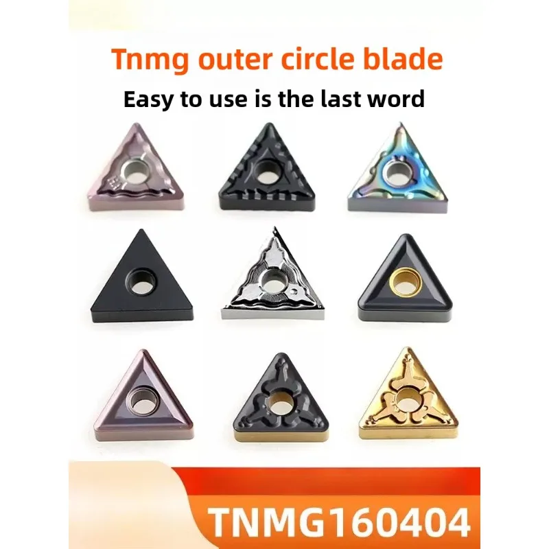 

CNC Inserts TNMG TNMG160404 MA TNMG160412 TNMG160408 MS BF Outer Circle Inner Hole Grain Quality Assurance