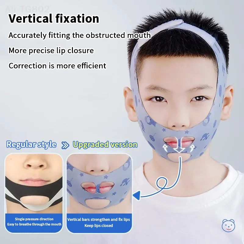 Chin Strap Anti Snoring Belt Open Mouth Breathing Correction for Women And Men Mouth-Sealing Health Care Gift for Better Breath