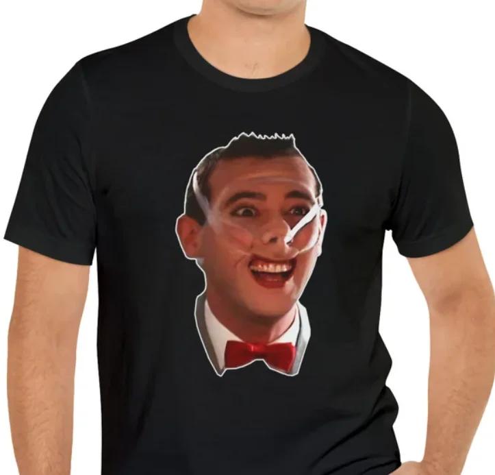 Rip Pee Wee Herman Shirt, Paul Reubens Tee Short Sleeve S-5Xl