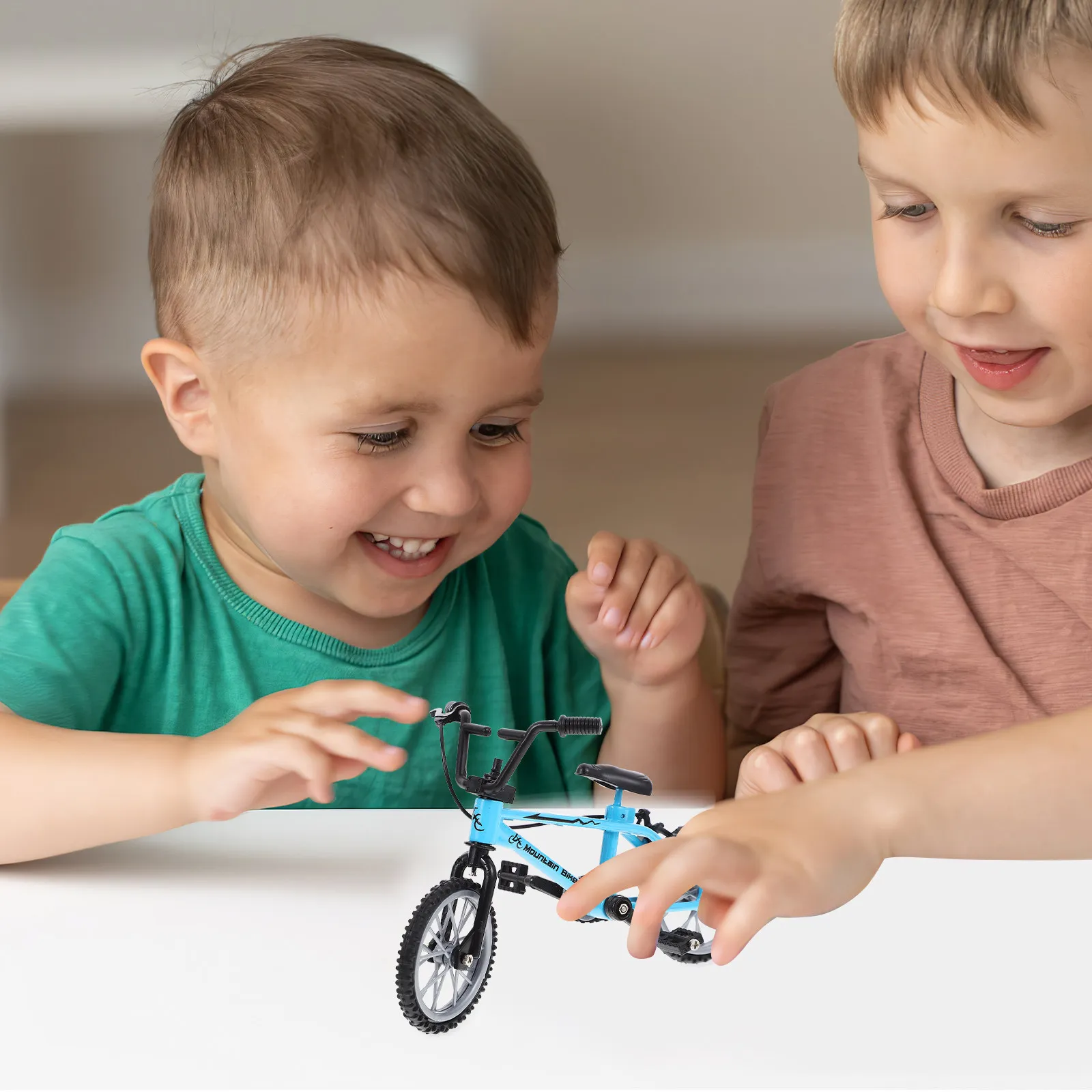 

Mini Realistic Bicycle Sturdy Metal Miniature Bike Simulation Mountain Bike Photo Prop Mini House Decor House Tiny Bicycle