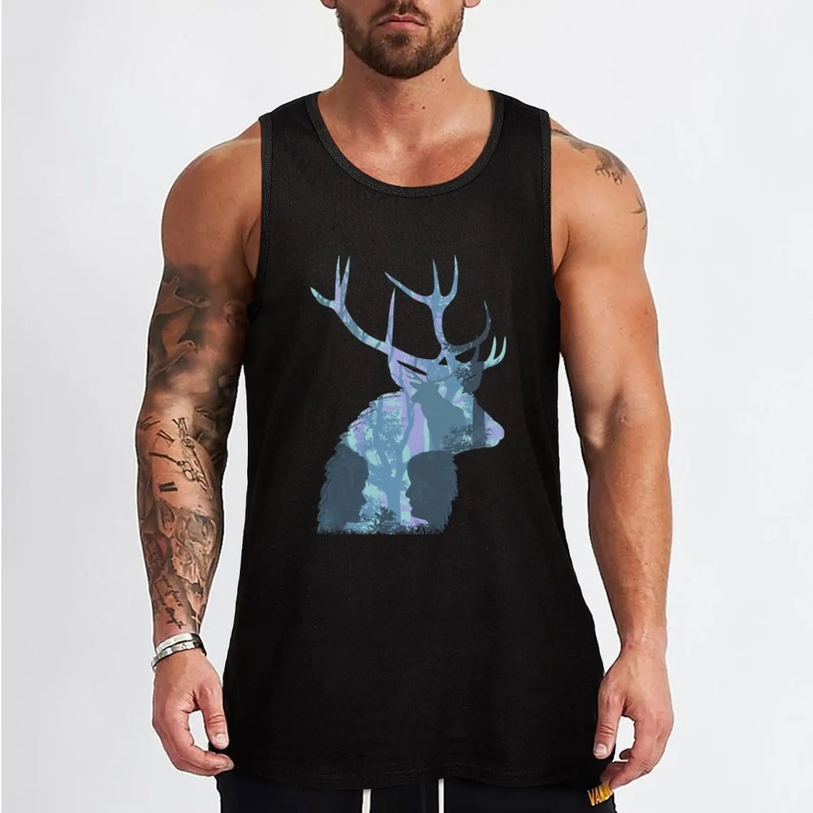 Deer Cannibal Tank Top Men's clothing anime top