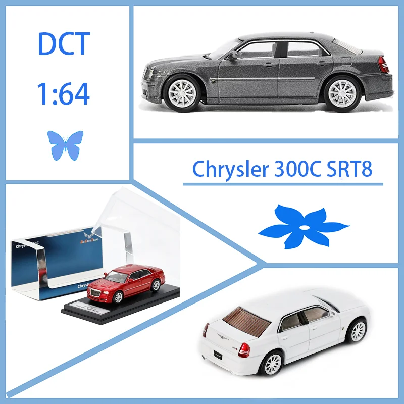 

Масштабная модель автомобиля Chrysler 300C SRT8 (1:64), коллекционная, из сплава, для взрослых, сувенир, статическая демонстрация