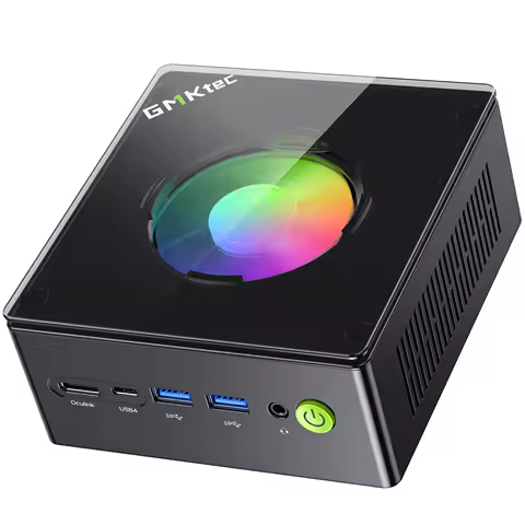 GMKtec Mini PC K11 K8 PLUS M7 AMD Ryzen R9 8945HS R7 8845HS 6850H Windows 11 WiFi6 2*DDR5 USB4.0 2.5G LAN OCulink Gamer Computer