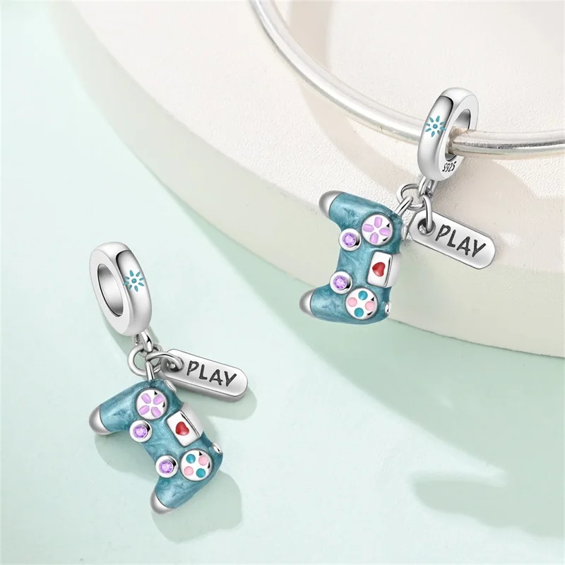 Profound 925 Sterling Silver Perfume Bottle Bow Ballet Shoes Skirt Cloud Charm Fit DIY Bracelet Necklace Charming Gifts view 2