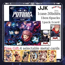 2024 Il più nuovo Aoka Jujutsu Kaisen Wave 3 Carte JJK Booster Box Gojo Satoru Nanami Sukuna Hobby Regalo di Natale