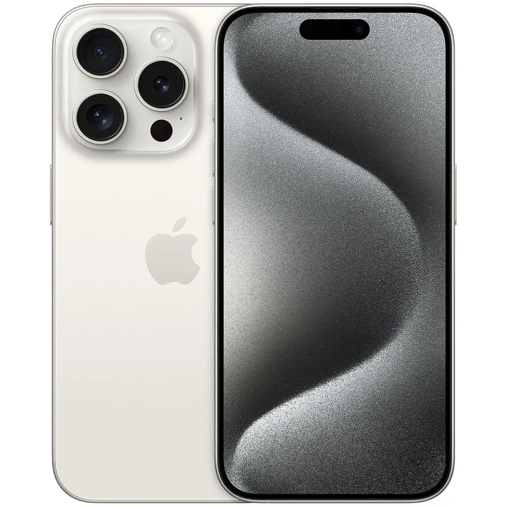 

Apple / iPhone 15 Pro / A2848 / 256GB / White / GSM Unlocked / GSM Unlocked / RC1-Stock-Includes Charging Cable
