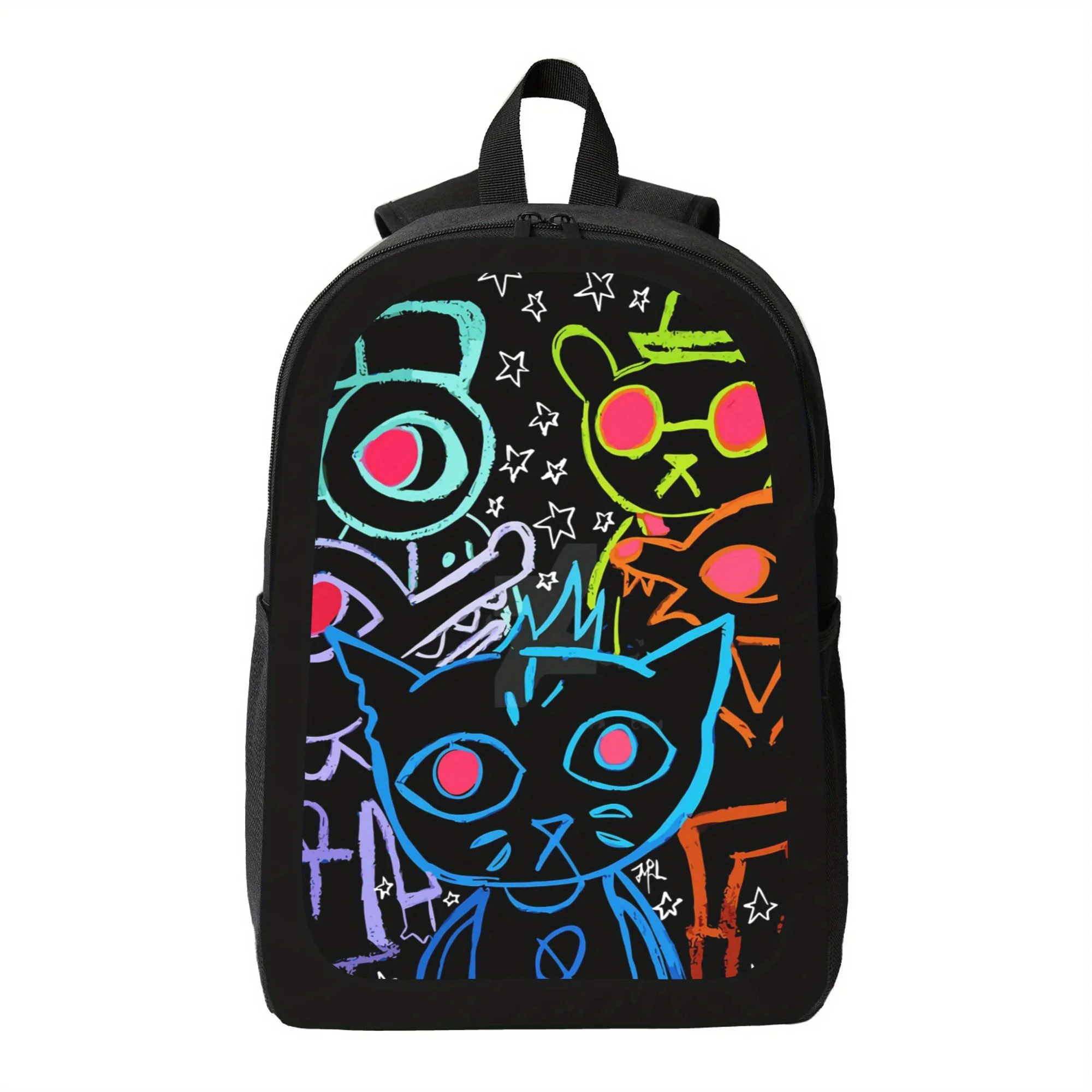 

Night in the Woods Backpack - High Capacity School Bag with Adjustable Straps, Lightweight Backpack for Teens, College