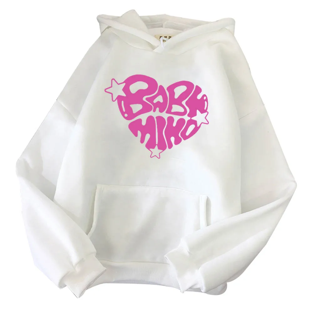 Young Miko Hoodie Young Miko Music Merch Baby Miko Fan Gift Unisex Harajuku Long Sleeve Sweatshirts