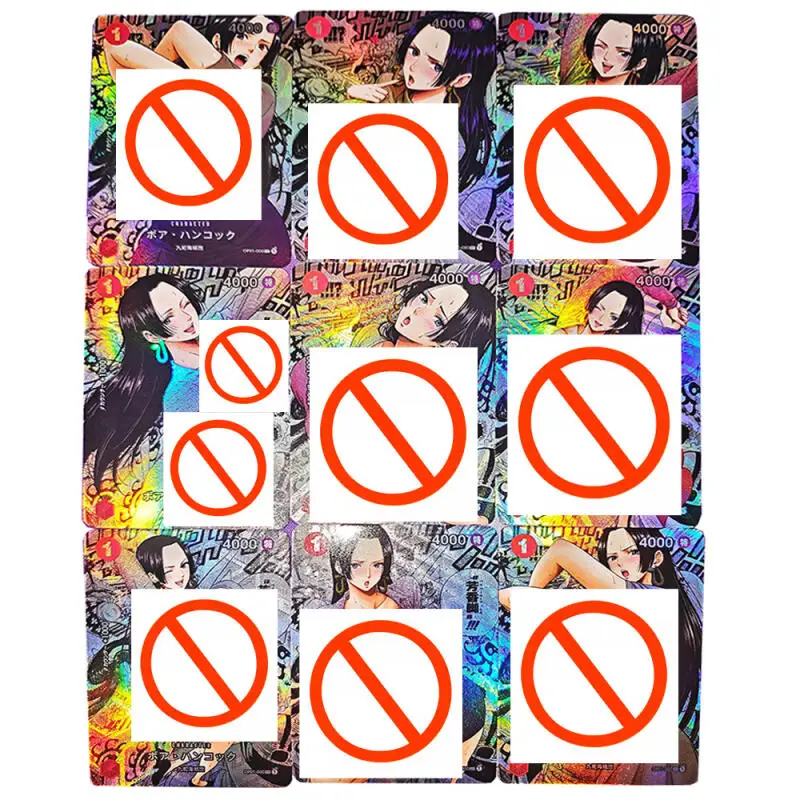 

Набор из 9 штук: Коллекционные карточки One Piece (Боа Хэнкок) для самостоятельного изготовления, цветные флеш-карты, аниме-игра, подарок, игрушка