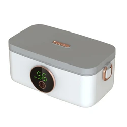 Electric Heating Lunch Box Wireless Portable USB Rechargeable Lunch Box 1000mL 16000mAh Food Insulation Lunch Container