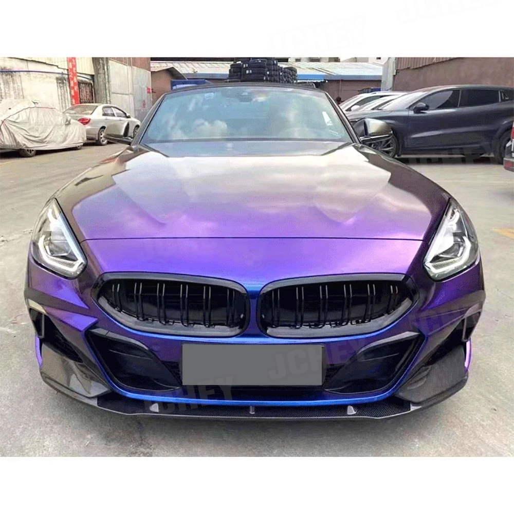 JCHEY for BMW Z4 G29 M Tech 2019-2021 Body Kits Carbon Fiber Front Bumper Lip Spoiler FRP Front Bumper Lip Car Accessories - Image 6
