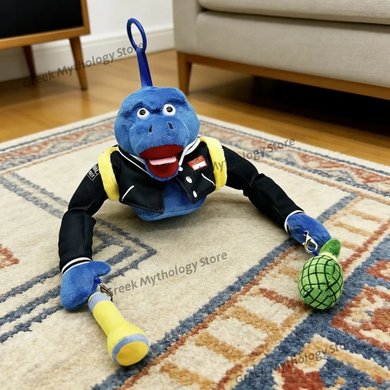 Nouveau Animal singe sac à dos pendentif dessin animé mignon et doux singe décoratif en peluche poupée jouet 13CM un cadeau d'anniversaire pour un enfant