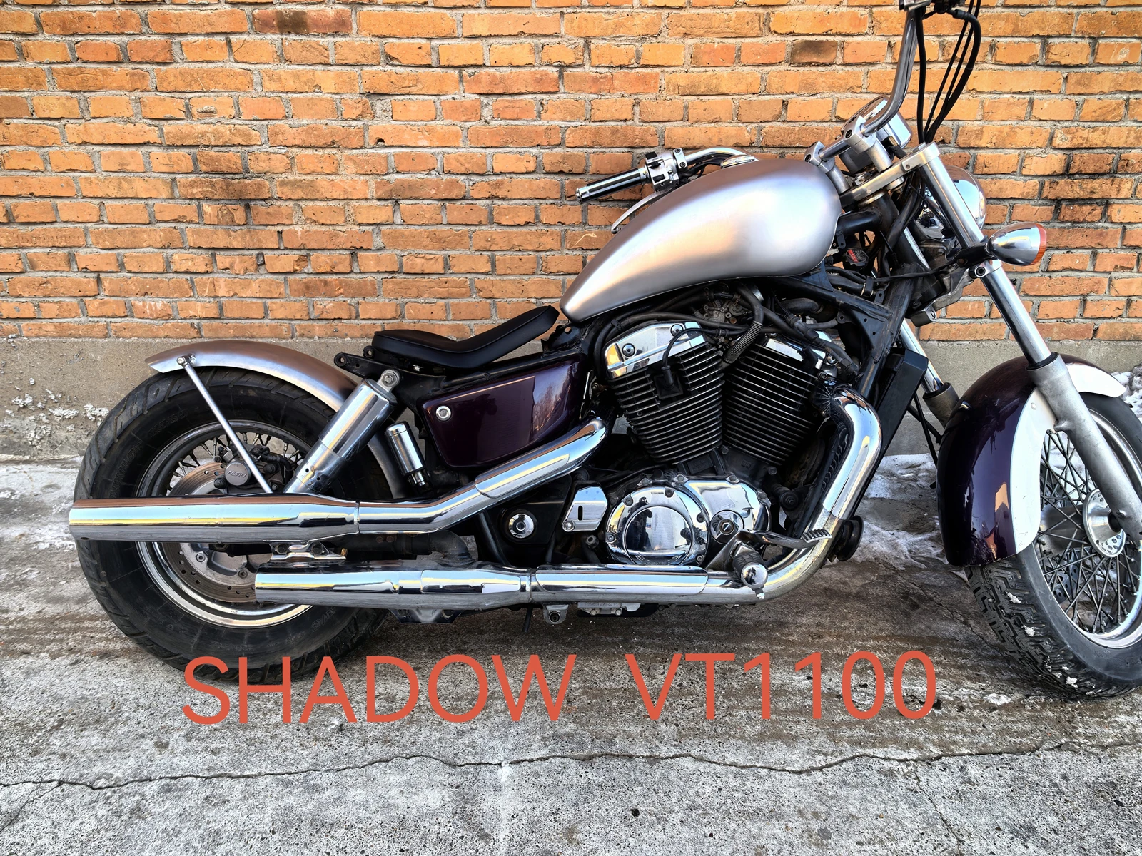 For HONDA VT1100 SHADOW 1100 2004-2023 Motorcycle Rear Fender Mud Guard Mudguard Cover