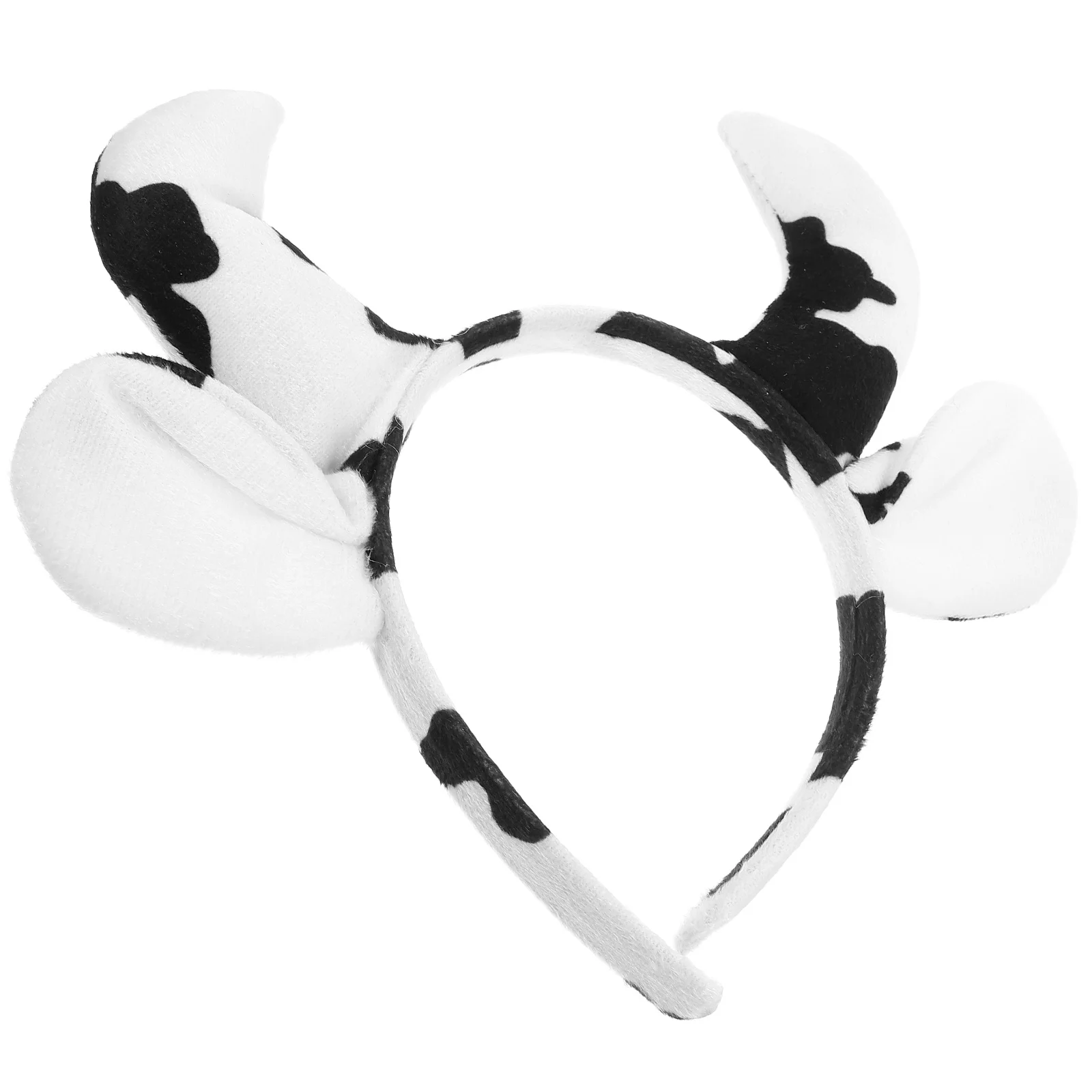 

Cow Headband Headbands Costume Accessories Animal Ears Cute Cosplay Plastic for Women