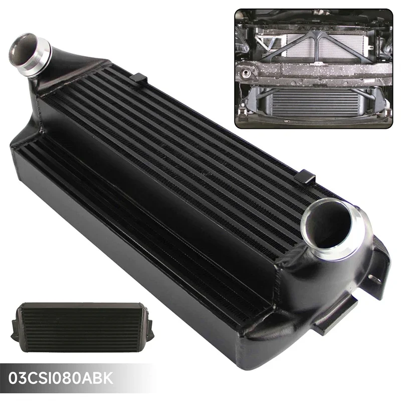 

Aluminum Black/Silver Front Mount Intercooler EVO2 for BMW F20 F21 F22 F23 F30 F31 F34 F36 Engine Turbo 2012+