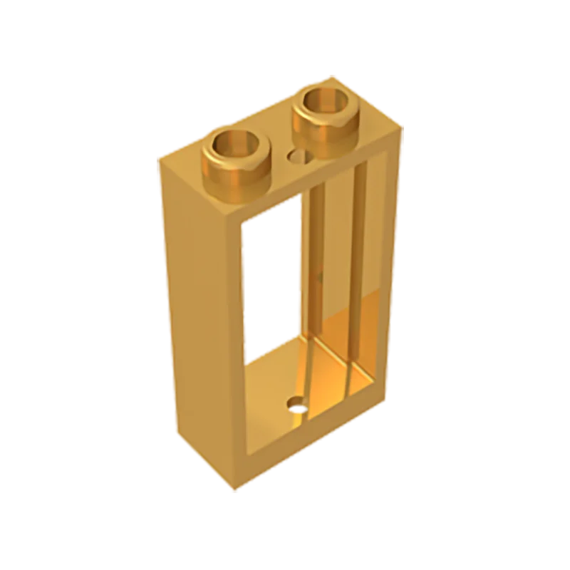 Gobricks Building Blocks GDS-782 FRAME Window 1X2X3 - 1x2x3 compatible with 60593 children's DIY Educational Technical