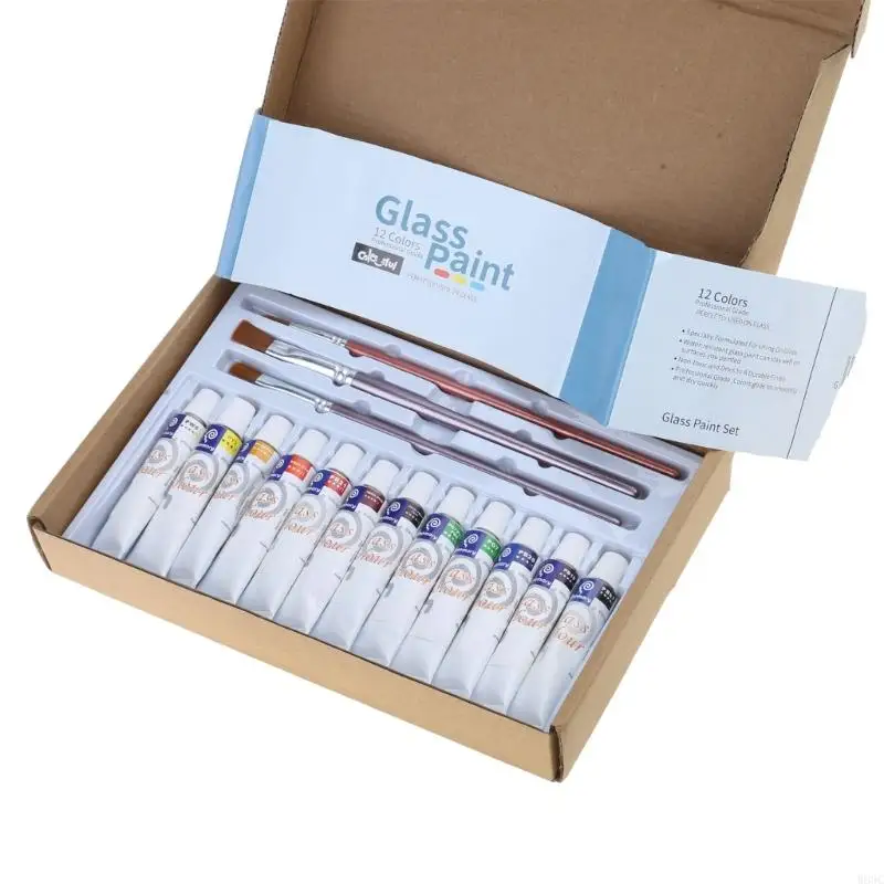 W89C cor cor cerâmica cor cerâmica Pigmento cerâmica 12/24 cor 12ml artistas profissionais pintura cerâmica