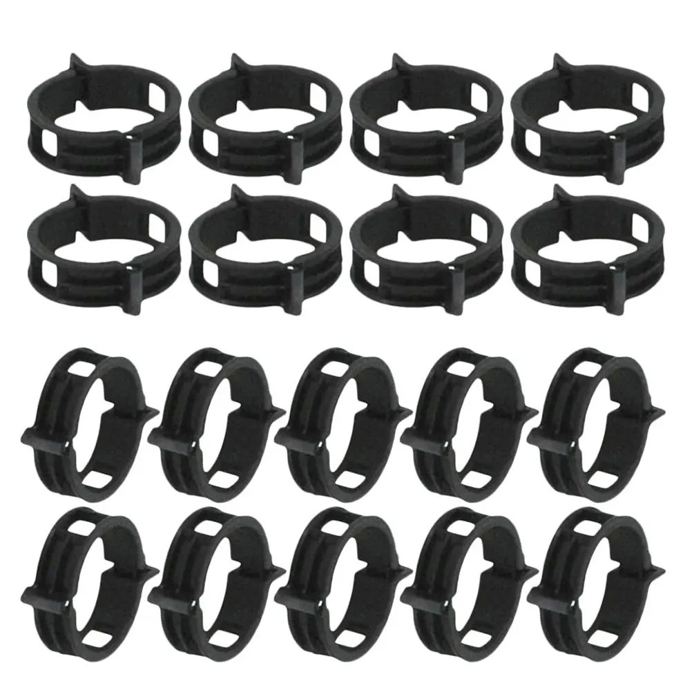 

50pcs Plant Clips For Garden Support Durable Stem Clamps Tomato Vine Orchid Flower Grafting Pp Material Lightweight Holders