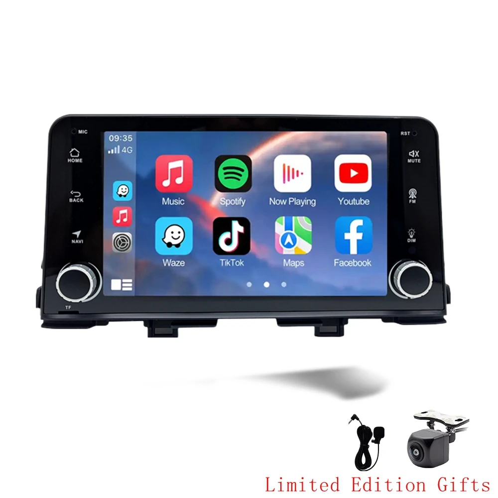 HMG Android 13 Autoradio voor KIA Morning 3 Picanto 2016 2017 2018 2019 2020-2023 Stereo GPS Android Auto Carplay Autoradio dvd