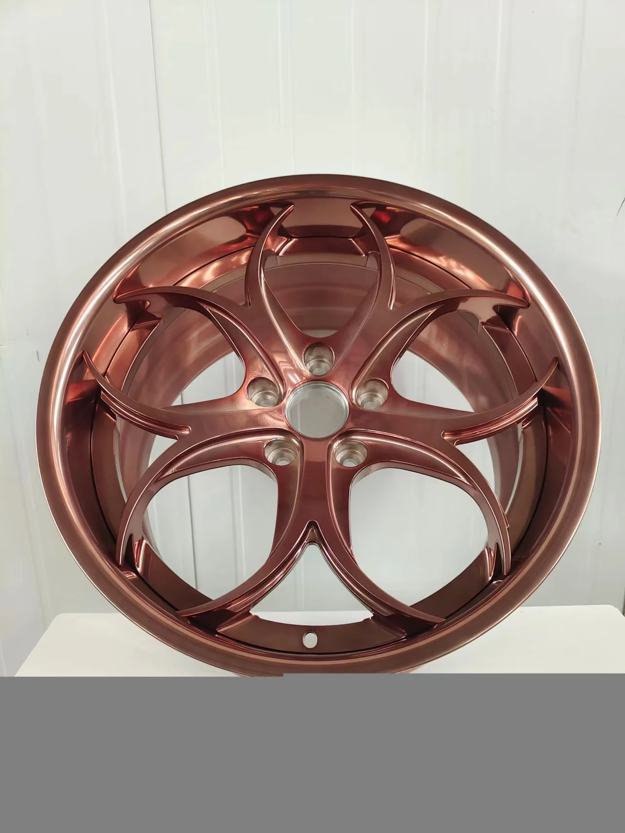 Rose Gold Forged Wheels Deep Concave Deep Lip 2 Piece Forged Alloy Wheels Rims for C6 C7 GT GTR corvette C7