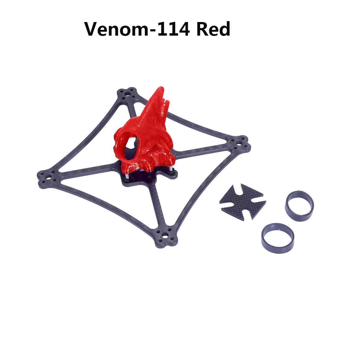 FEICHAO Venom-118 venom-114 3 Zoll 75mm Frame Kit Propeller für bürstenloser Motor fpv rc Racing Zahnstocher Drohne 10