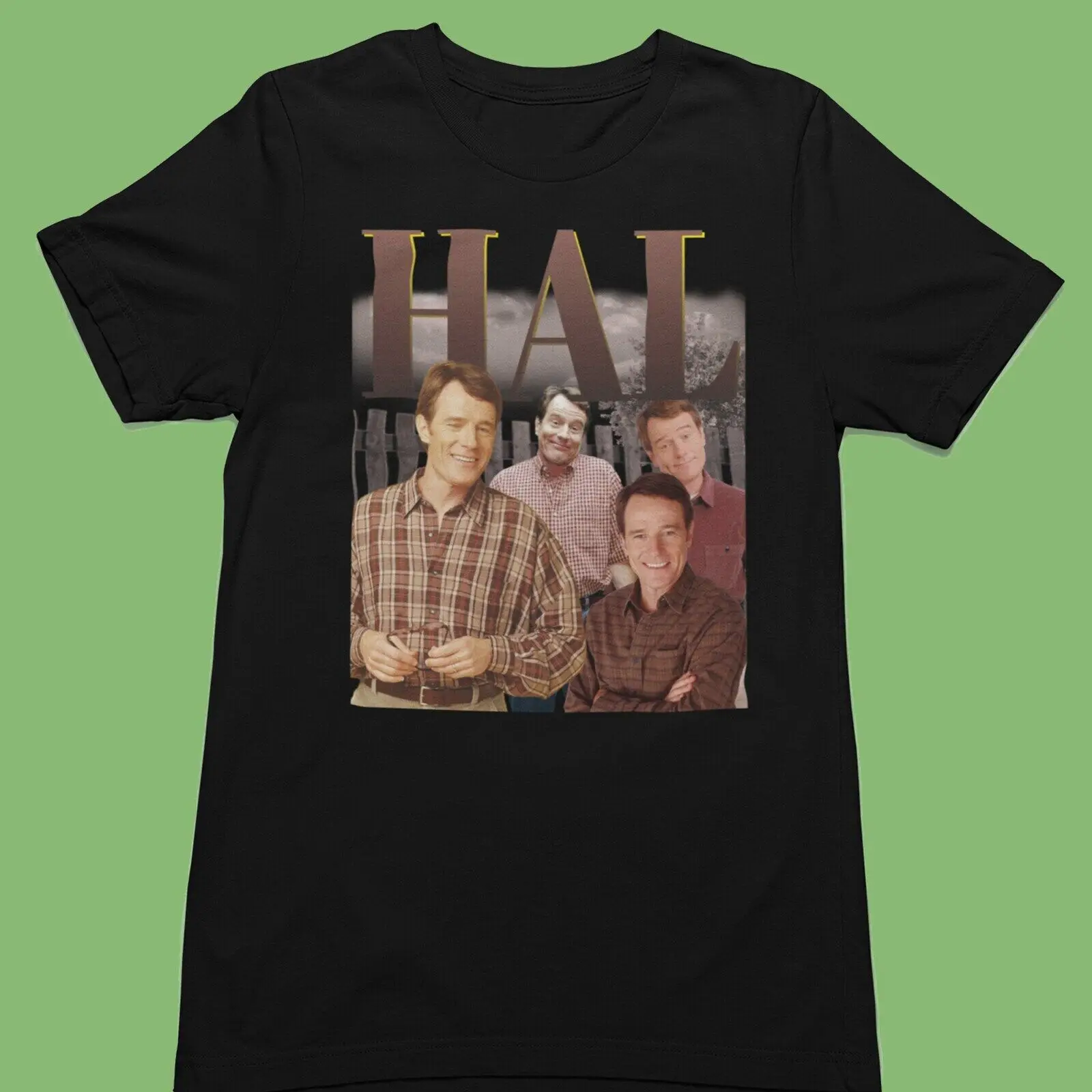 HAL Shirt Hal Homage T-Shirt Hal Malcolm in the Middle Character Funny Sitcom Vi