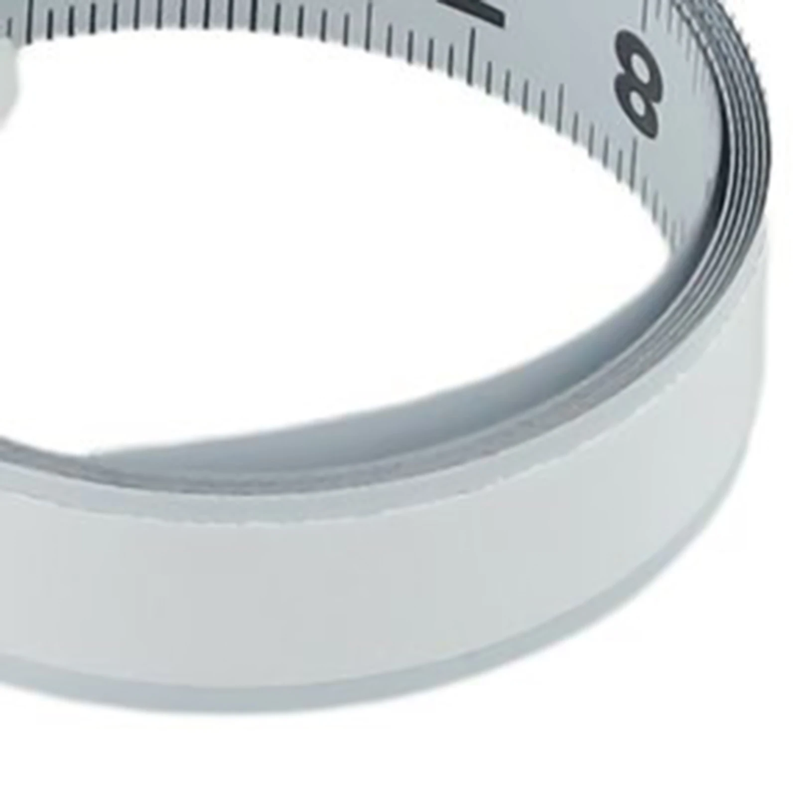 Precision Steel Tape Measure with Strong Adhesion 1M/2M Metric Ruler Suitable for a Range of Workbench Applications