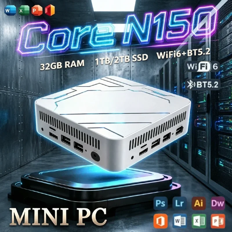 Home Office Pc - インテル Core N150 2026 ミニPC 16GB