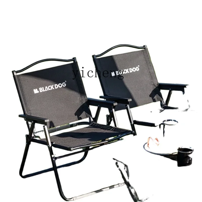 YZ outdoor folding chair folding portable table beach chair camping chair