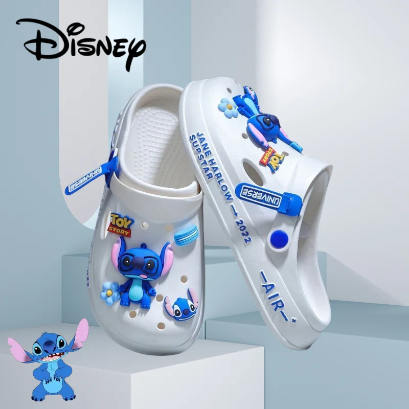 

The new cartoon Disney Stitch boys are cute, trendy, casual and comfortable, lightweight, non-slip and wear-resistant flip-flops