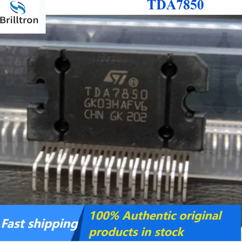 

2-5PCS New Original TDA7850 Flexiwatt25 4 * 50W linear audio amplifier chip/power amplifier IC