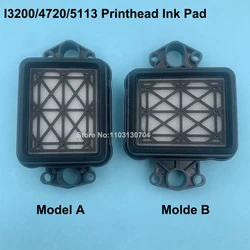 2PCS Capping Station Cap Head Assembly For Epson I3200 4720 5113 Printhead Cap Top Base Ink Pad Eco Solvent UV Ink Printer Parts