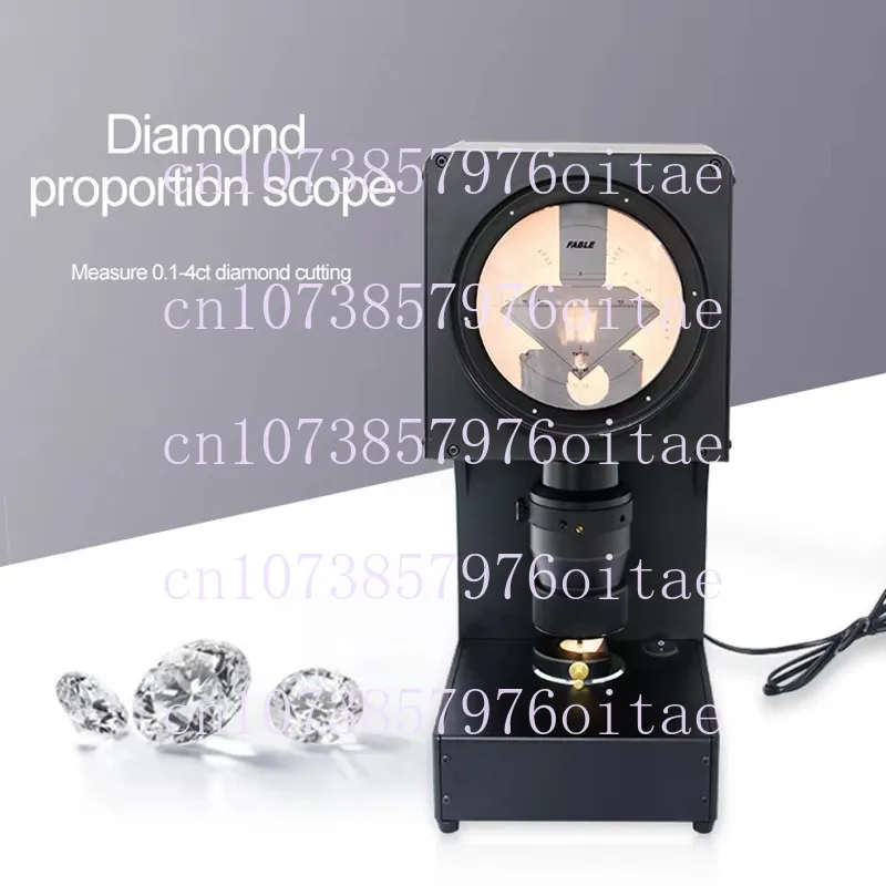 Professional and High Accuracy for 0.1-4.0ct Diamond Cutting Analysis Diamond Proportion Scope