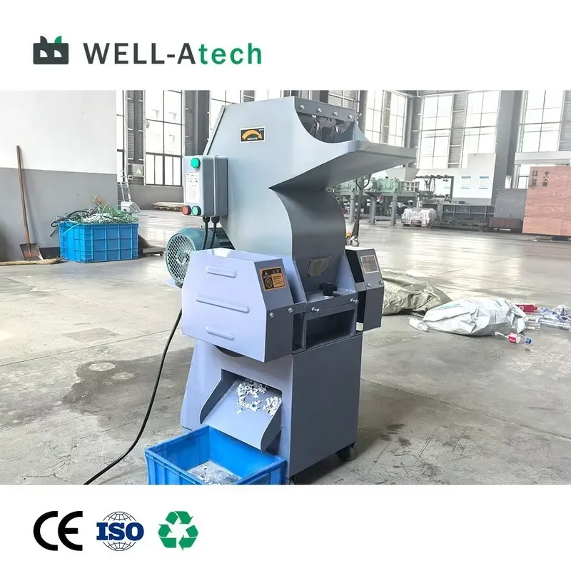 Automatic high-yield plastic bottle recycling equipment with a processing capacity of 150 kg/h