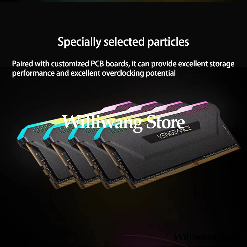 Original Memory module desktop RGB light bar DDR4 8G 16G 32G 64G 3200MHZ Fourth Generation Overclocking Memory Module