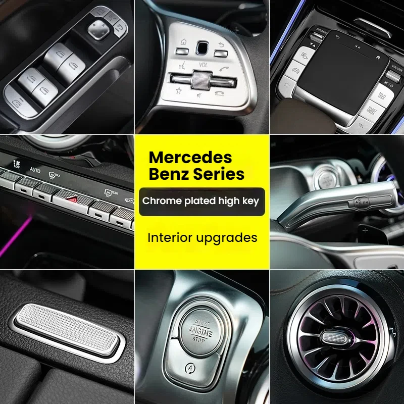 

Suitable for Mercedes-Benz GLB200 GLA A180L CLA central control air conditioner window lifting handrail box keypad interior