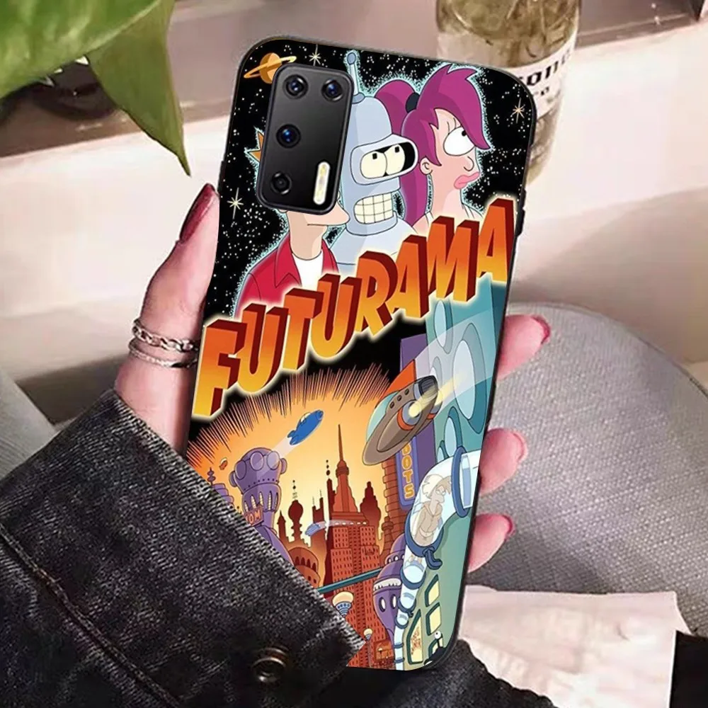 F-Futurama-Bender Art Phone Case For Huawei P 8 9 10 20 30 40 50 Pro Lite Psmart Honor 10 lite 70 Mate 20lite