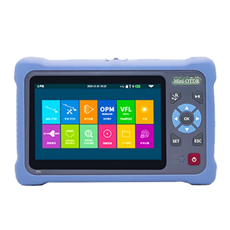 

Machine Single Mode Mini Tester, Smart Ftth Grandway Exfo Max Filtered Power Meter, Portable OTDR