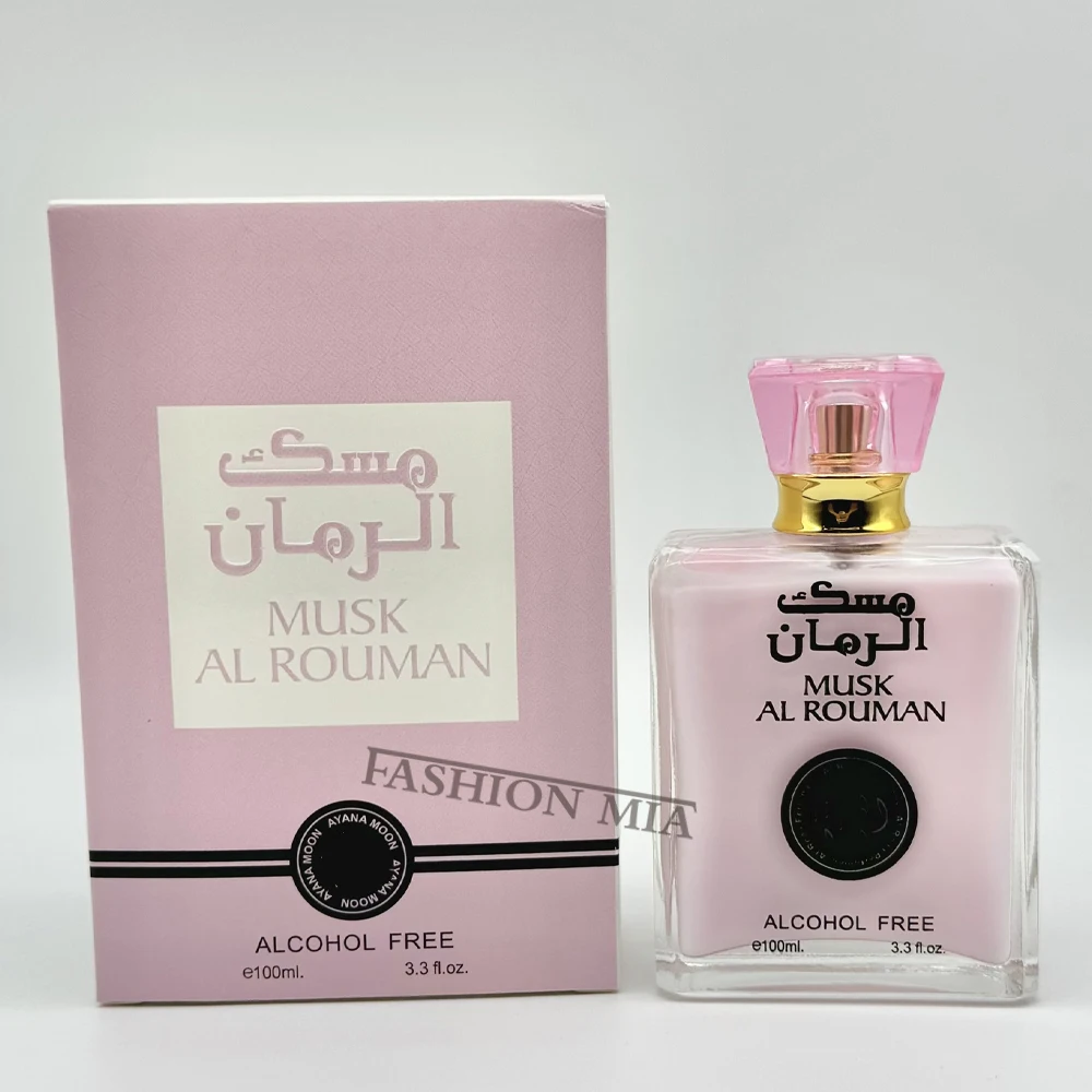 

100 мл Дубайский арабский парфюм без спирта, стойкий молочный кремовый цветочный фруктовый аромат, феромон, свежие мужские и женские духи