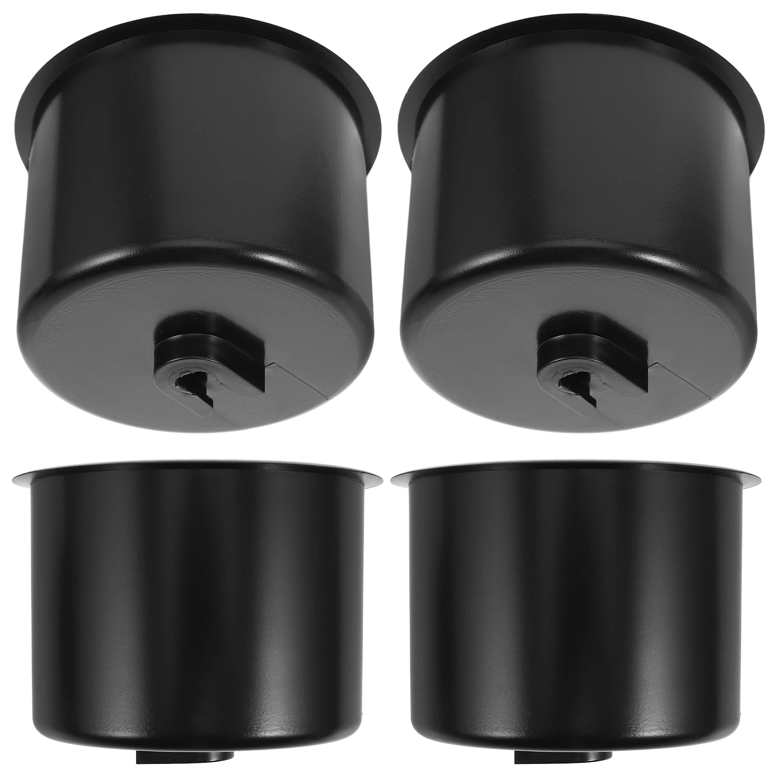 

4pcs Plastic Cup Holder Inserts For Rv Boat Car Beverage Can Holder Stable Water Bottle Coffee Mug Antislip Drink Organizer Car