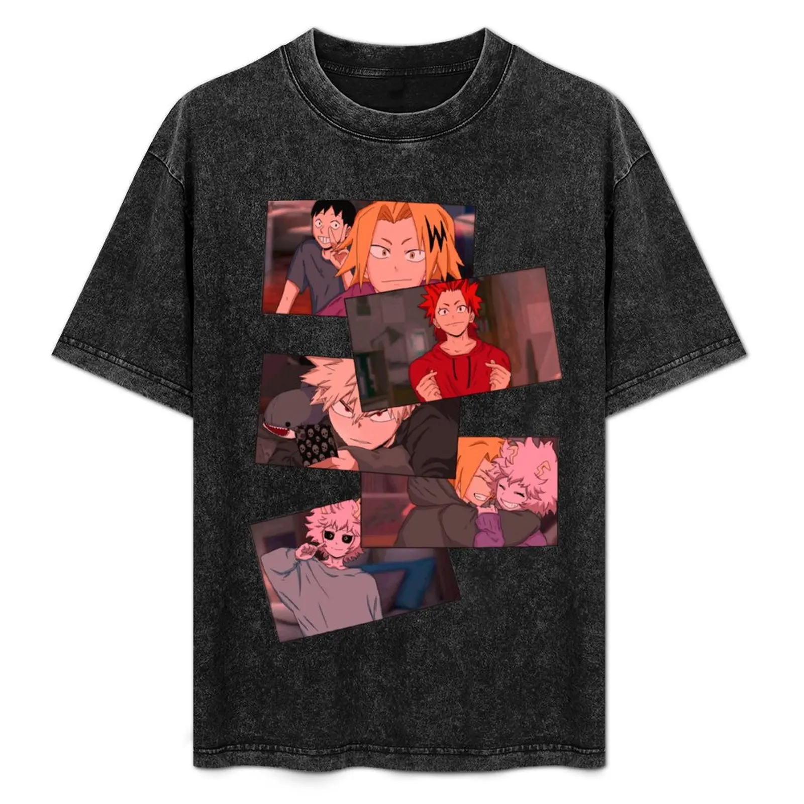 

Bakusquad Memories Print T-Shirt Regular Fit Plain Tee Shirt