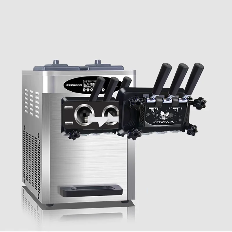 

Low Cost Sale Of Stainless Soft Ice Cream Machine Commercial High Quality Soft Ice Cream Machine Fully Automatic Desktop