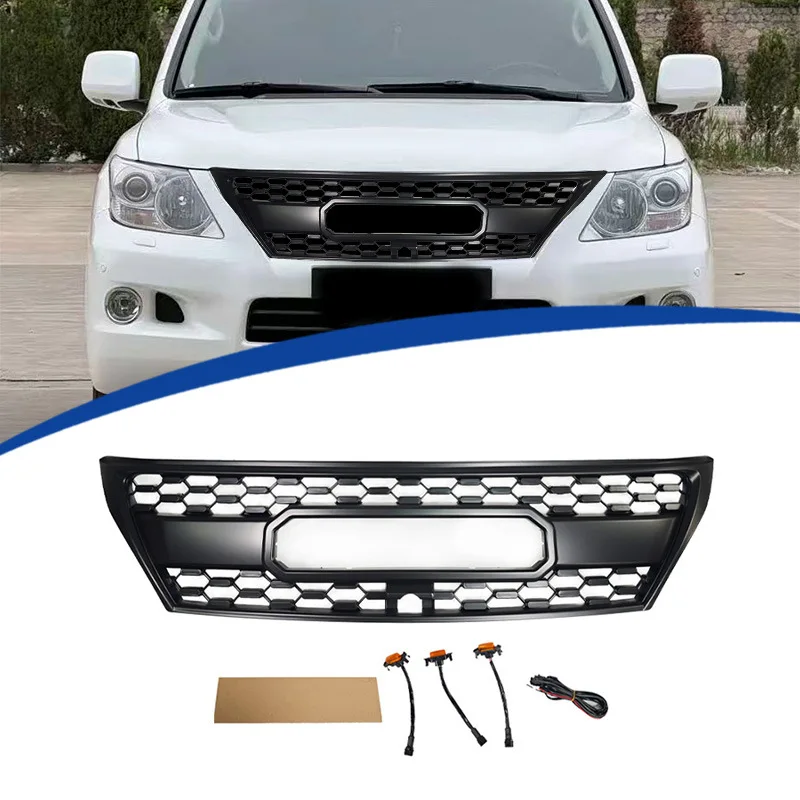 Suitable for replacement installation of ABS material on the grille of 2008-2012 Lexus LX470 and LX570 modified TRD models