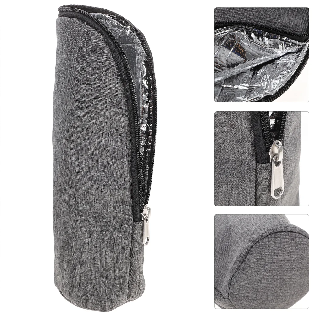 2 Pcs Insulated Bottle Bag Portable Milk Pouch Nursing Bags Travel Baby Thermal Feeding