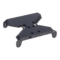 Carbon Fiber Chassis Skid Plate Delrin Transmission Plate for 1/10 RC Crawler Car Axial SCX10 Capra 1.9 UTB F9 Upgrade Parts