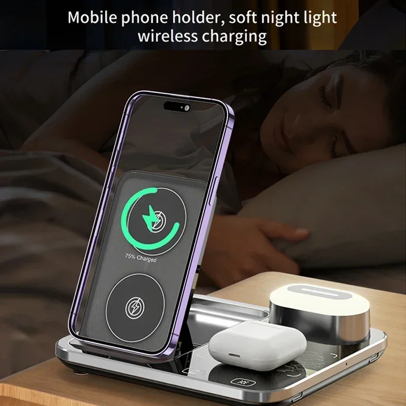 3-in-1折りたたみ式led高速ワイヤレス充電スタンド-iphone-15-14-13-12-11-apple-watch-6-airpods-pro3-iwatch-8-7-充電ステーション対応