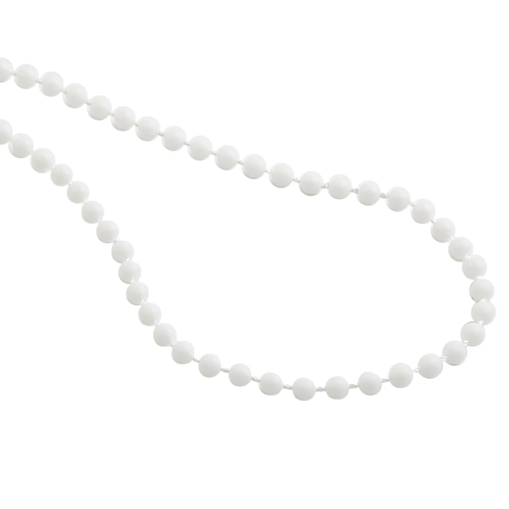 10 Meters Plastic Roller Blind Roman Vertical Shade Beaded Chain Pull Cord Curtain Beads Rope Treatments Hardware